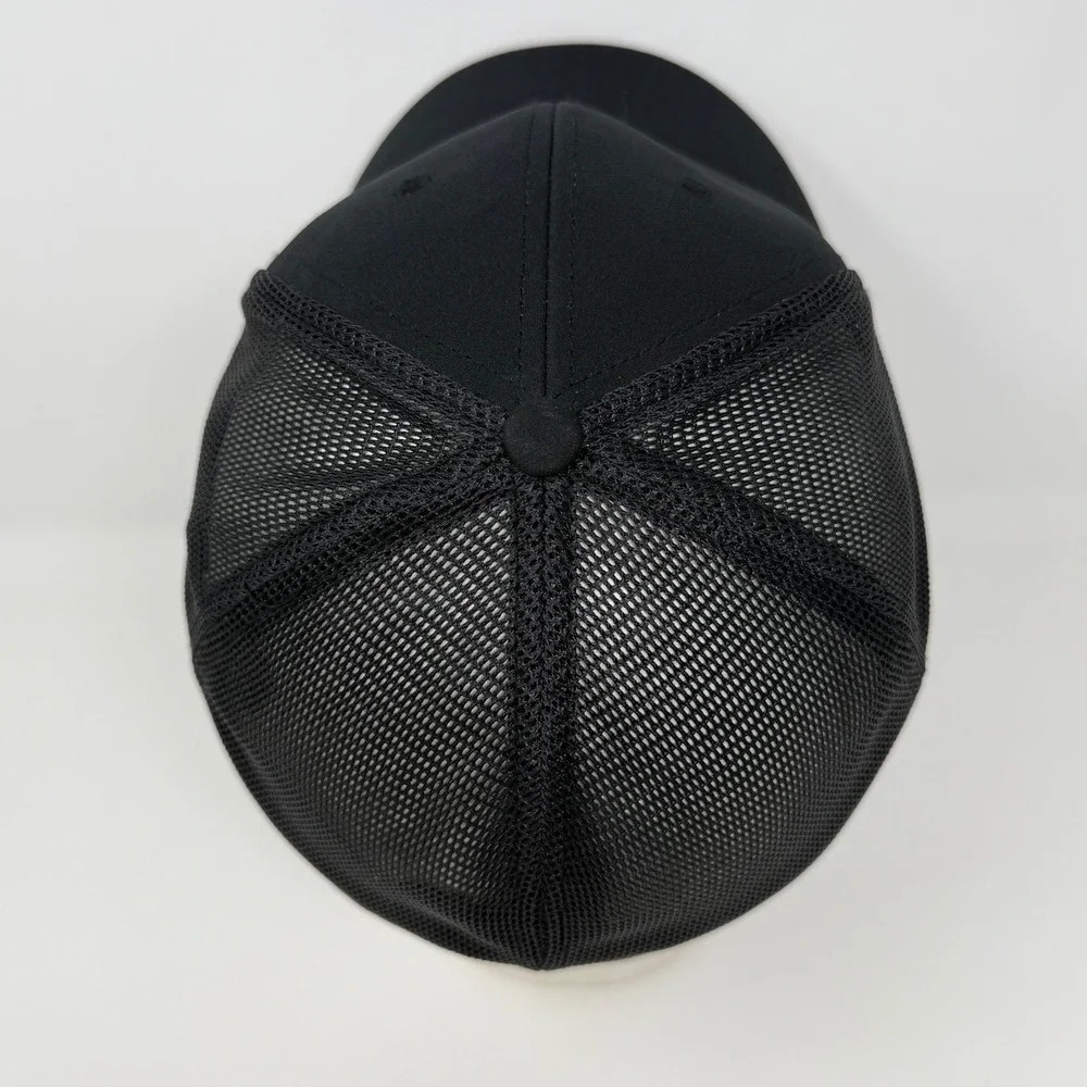 Nike Golf Pronghorn Flexfit Trucker Hat Mens L/XL Black Mesh Back Cap 639650-010